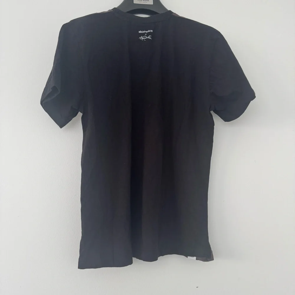 Akomplice x Ricky Powell T-shirt Eazy-E Graphic Tee Black Size Medium M - Picture 3 of 9